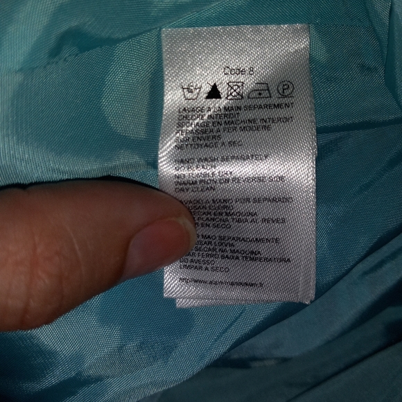 Manoukian dress size M turquoise - Picture 4 of 6